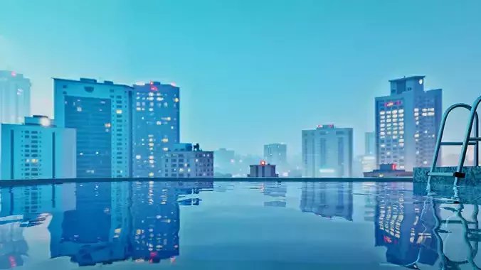 HDRI Night - Reimagined Ho Chi Minh City - V15