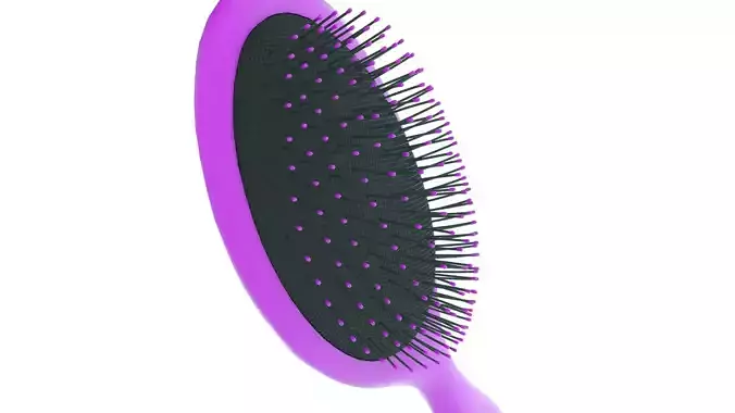 Paddle Brush with Round-end Bristles