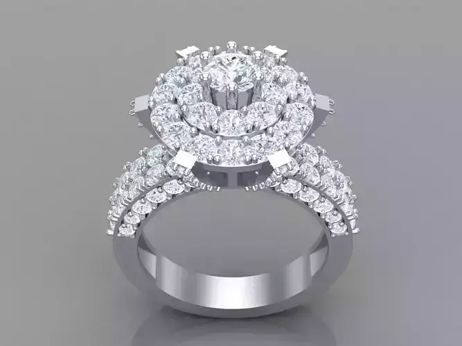 Women Ring 3DM STL 1WR265