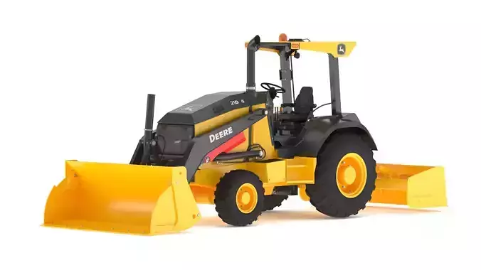 John Deere 210 G-Tier Tractor Loader Construction Equipment