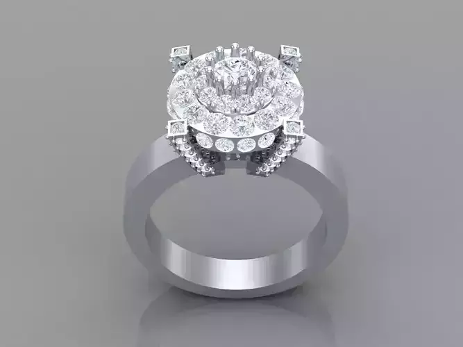 Women Ring 3DM STL 1WR260