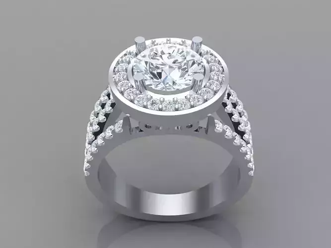 Women Ring 3DM STL 1WR252