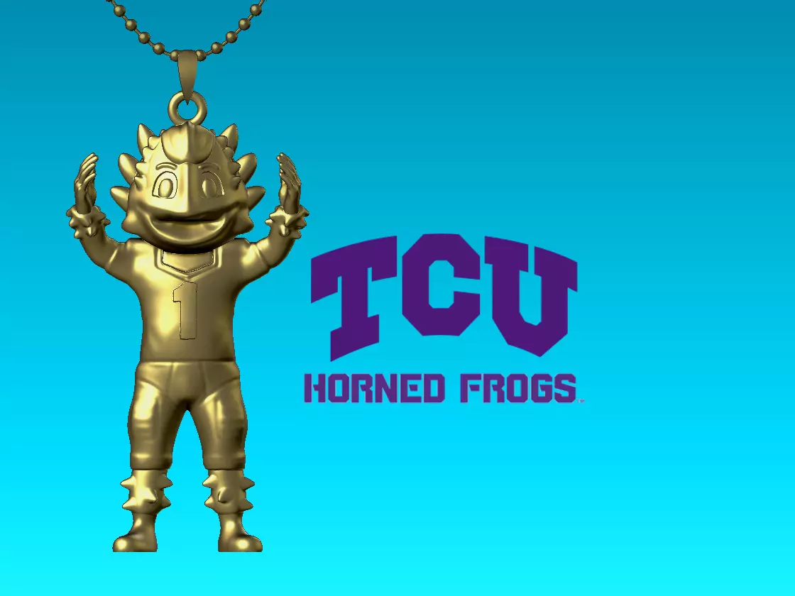 Necklaces OHIO STATE UNIVERSITY - Hanging Figurine  3D print model_0