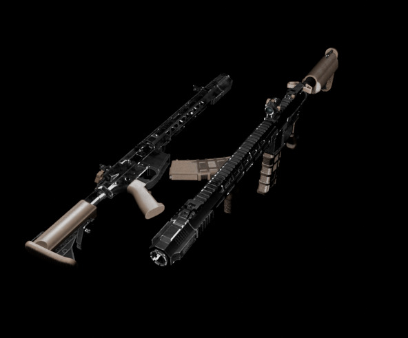 AR-15 3D model_2
