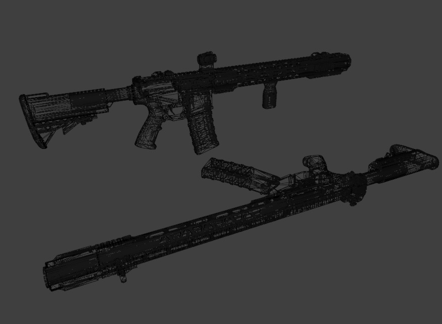 AR-15 3D model_1