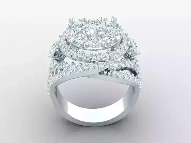 Women Ring 3DM STL 1WR248