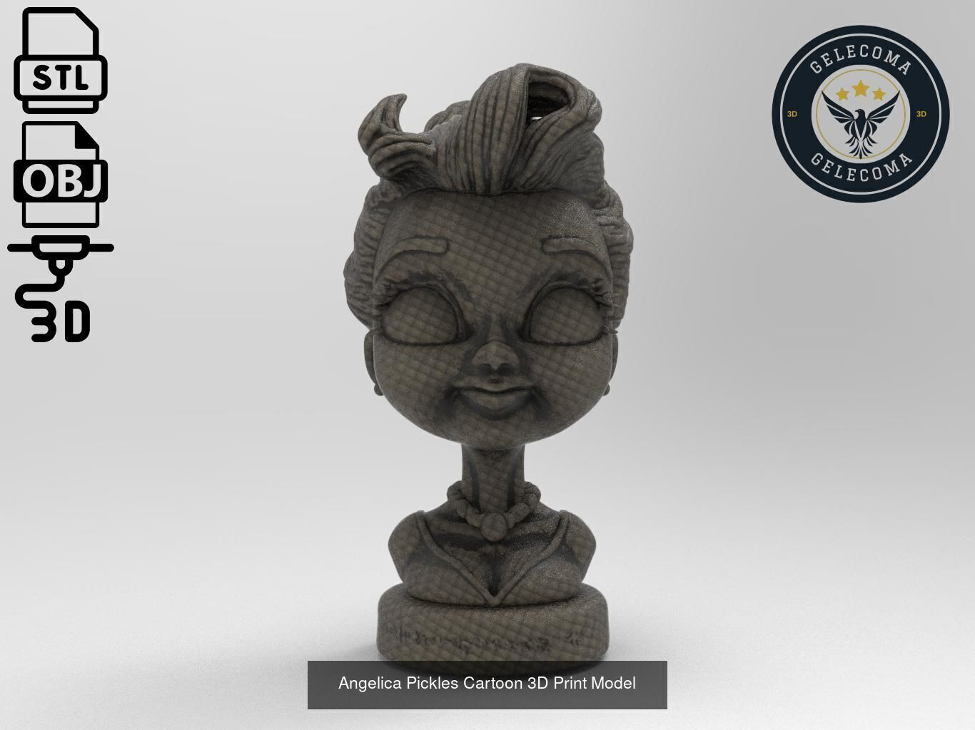 Cartoon Figure 3d Print Mega Pack 3D Model Collection_59