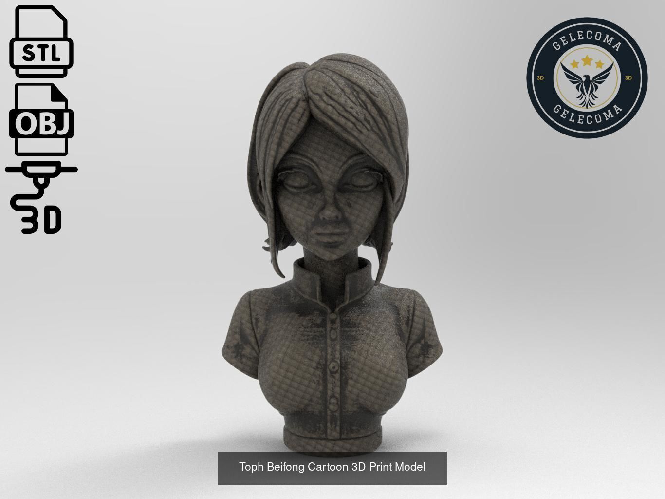 Cartoon Figure 3d Print Mega Pack 3D Model Collection_10