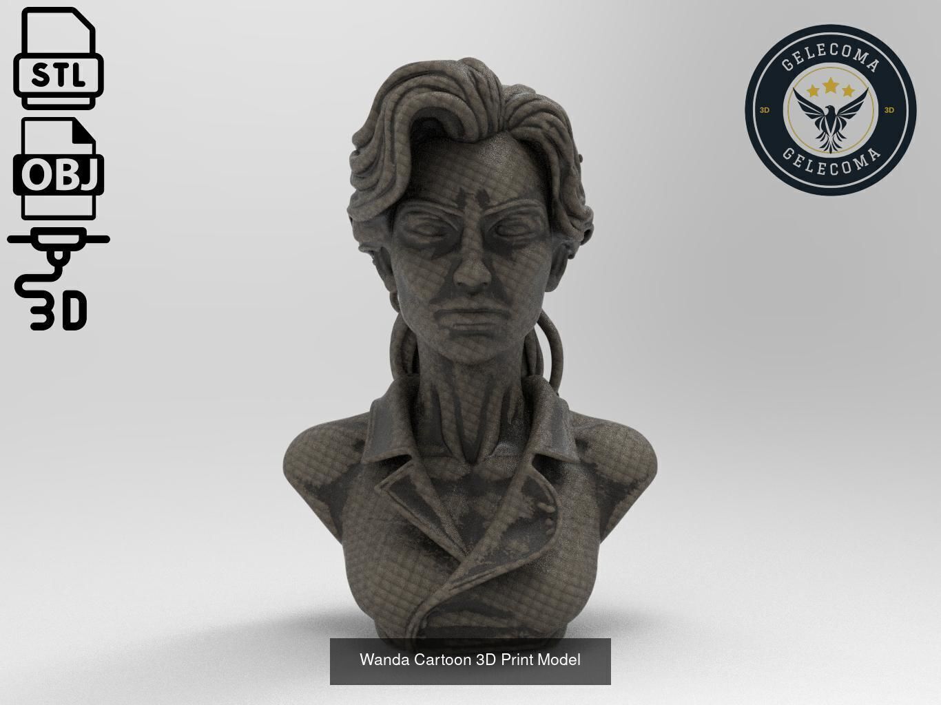 Cartoon Figure 3d Print Mega Pack 3D Model Collection_8