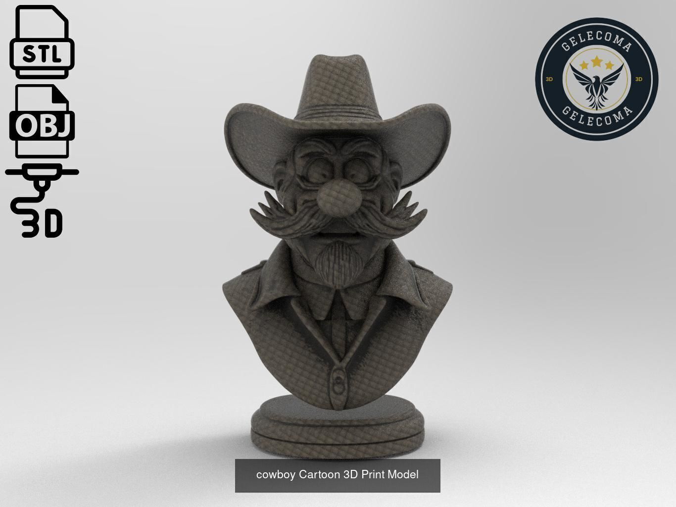 Cartoon Figure 3d Print Mega Pack 3D Model Collection_49