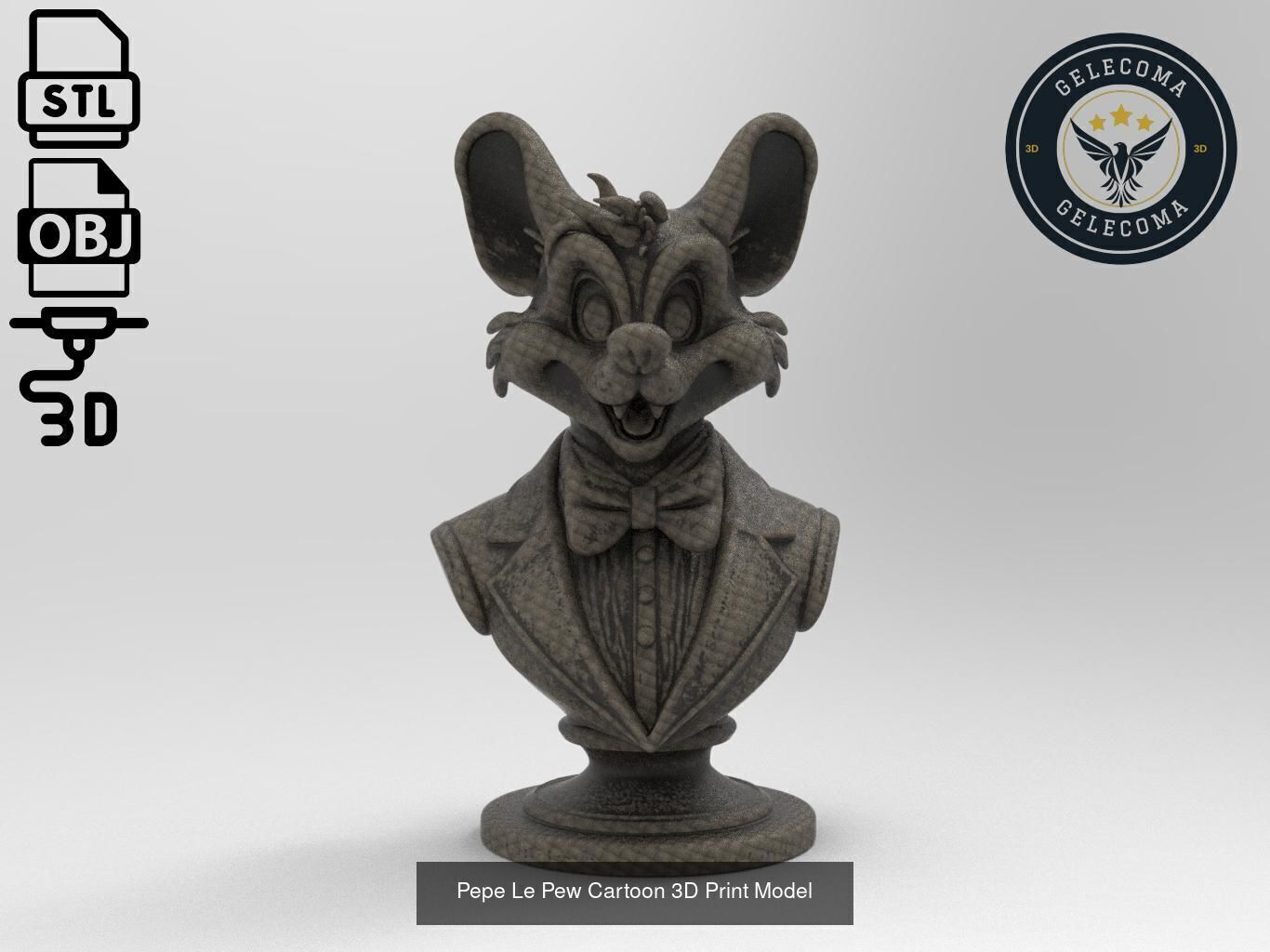 Cartoon Figure 3d Print Mega Pack 3D Model Collection_26