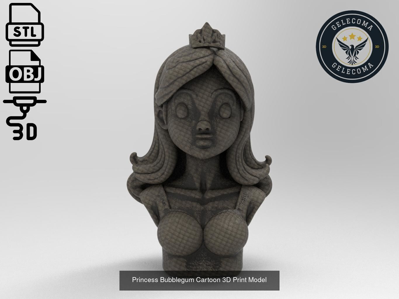 Cartoon Figure 3d Print Mega Pack 3D Model Collection_21