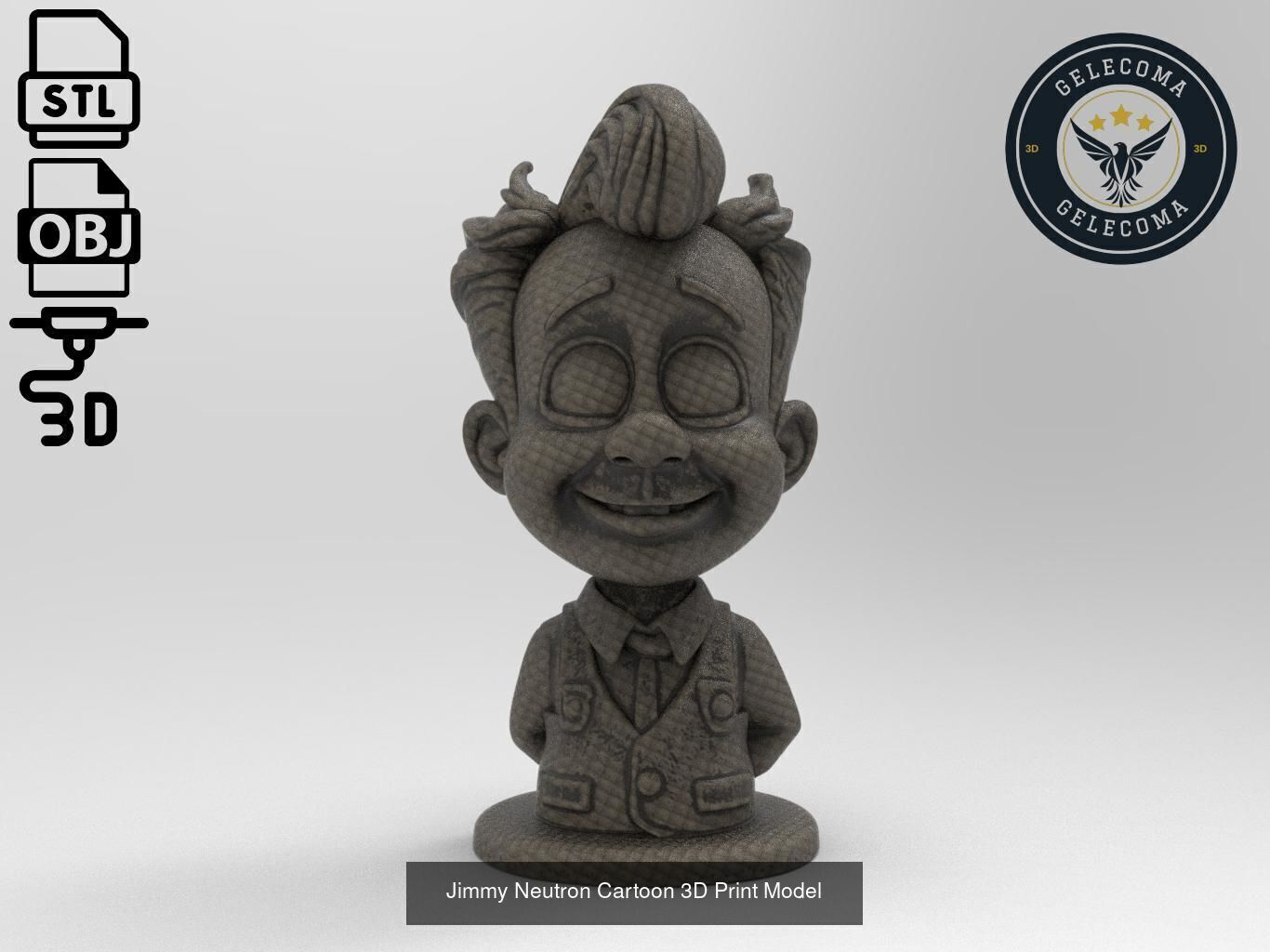 Cartoon Figure 3d Print Mega Pack 3D Model Collection_38