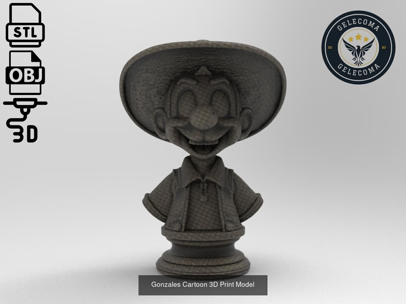 Cartoon Figure 3d Print Mega Pack 3D Model Collection_41