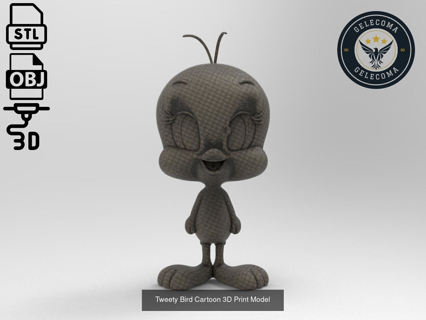 Cartoon Figure 3d Print Mega Pack 3D Model Collection_9