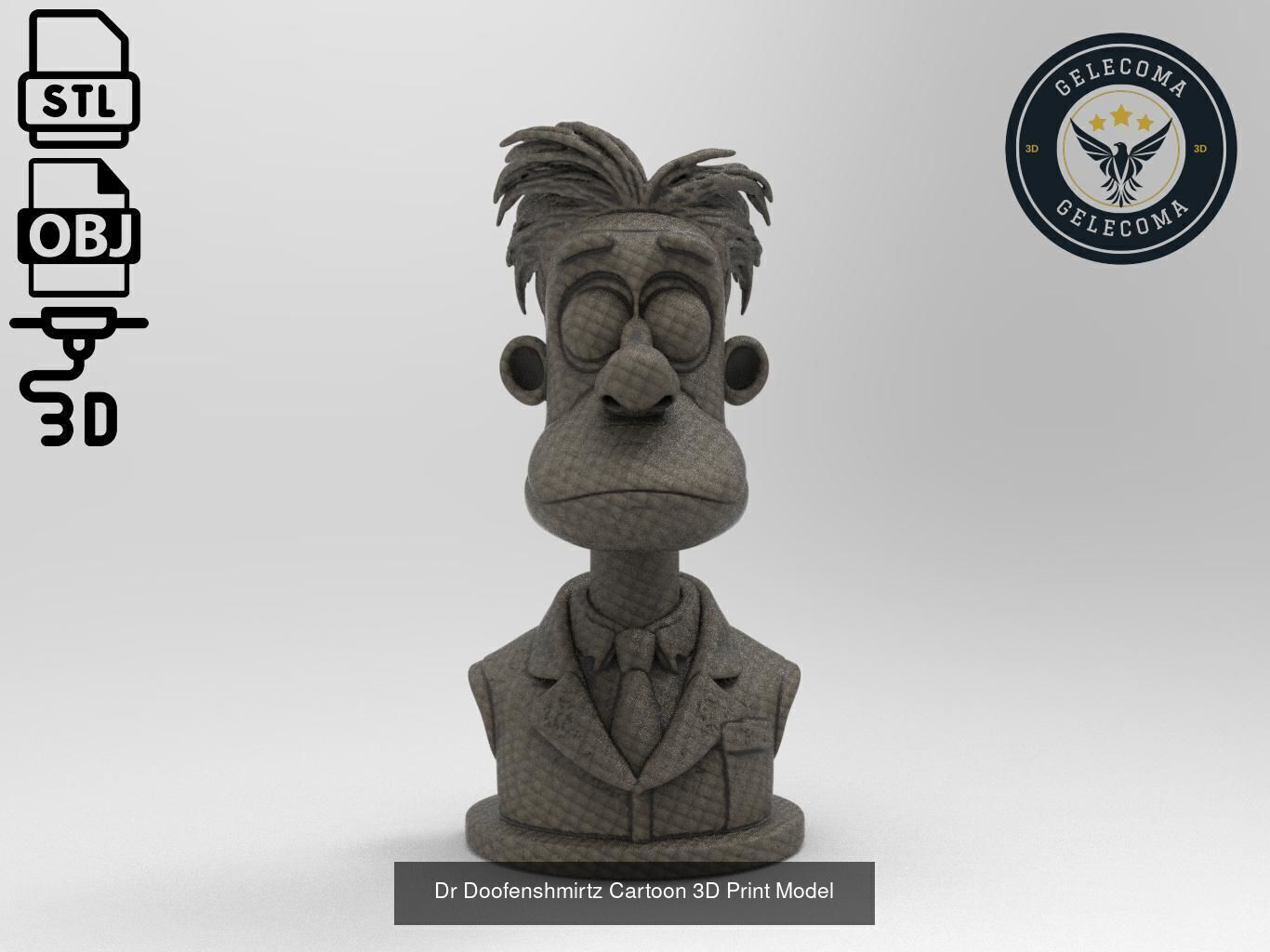 Cartoon Figure 3d Print Mega Pack 3D Model Collection_44