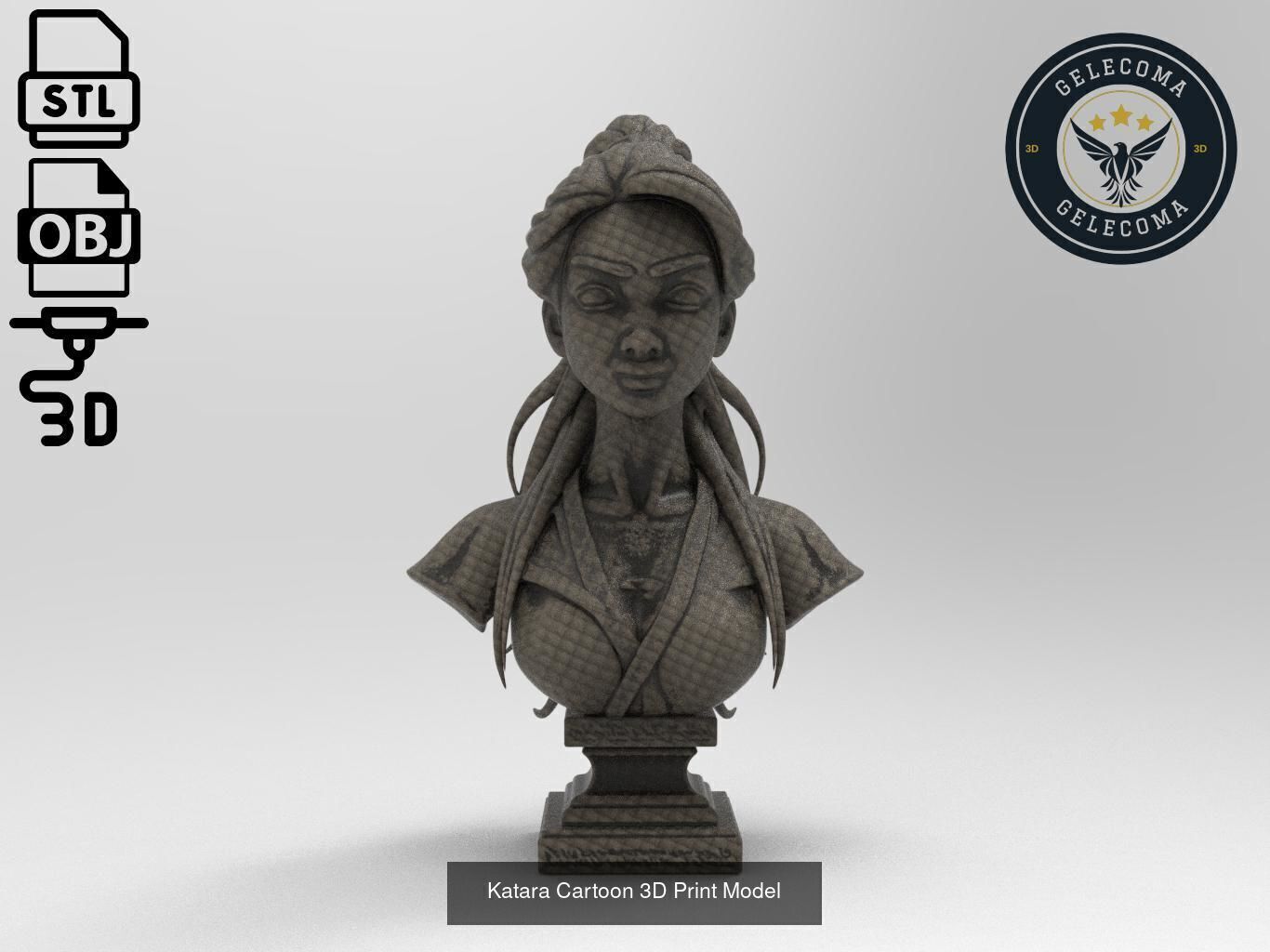 Cartoon Figure 3d Print Mega Pack 3D Model Collection_36