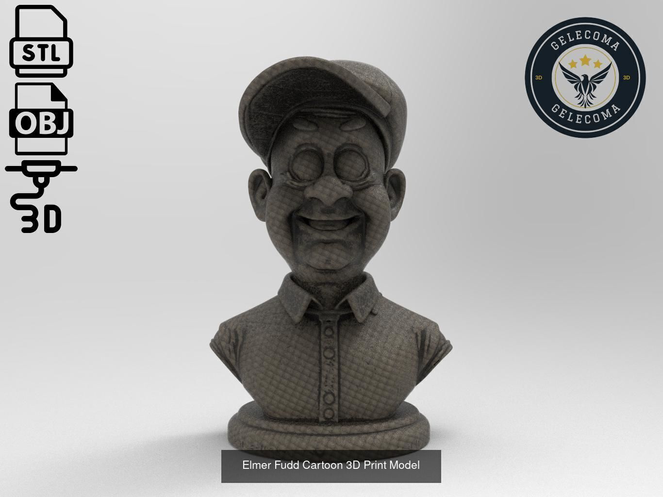 Cartoon Figure 3d Print Mega Pack 3D Model Collection_43