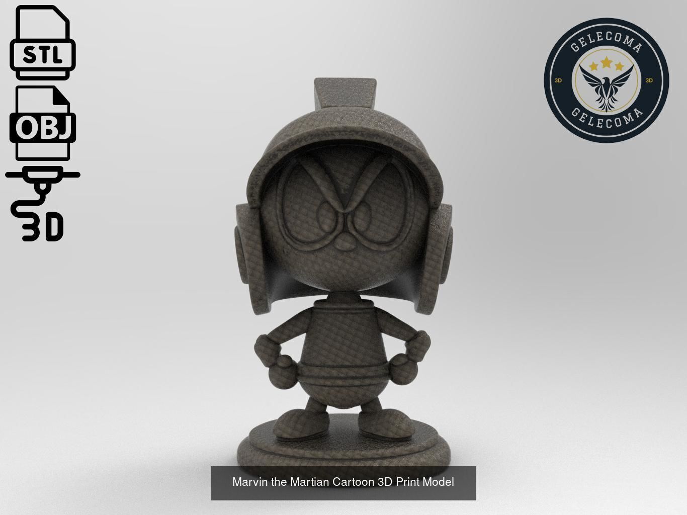 Cartoon Figure 3d Print Mega Pack 3D Model Collection_30