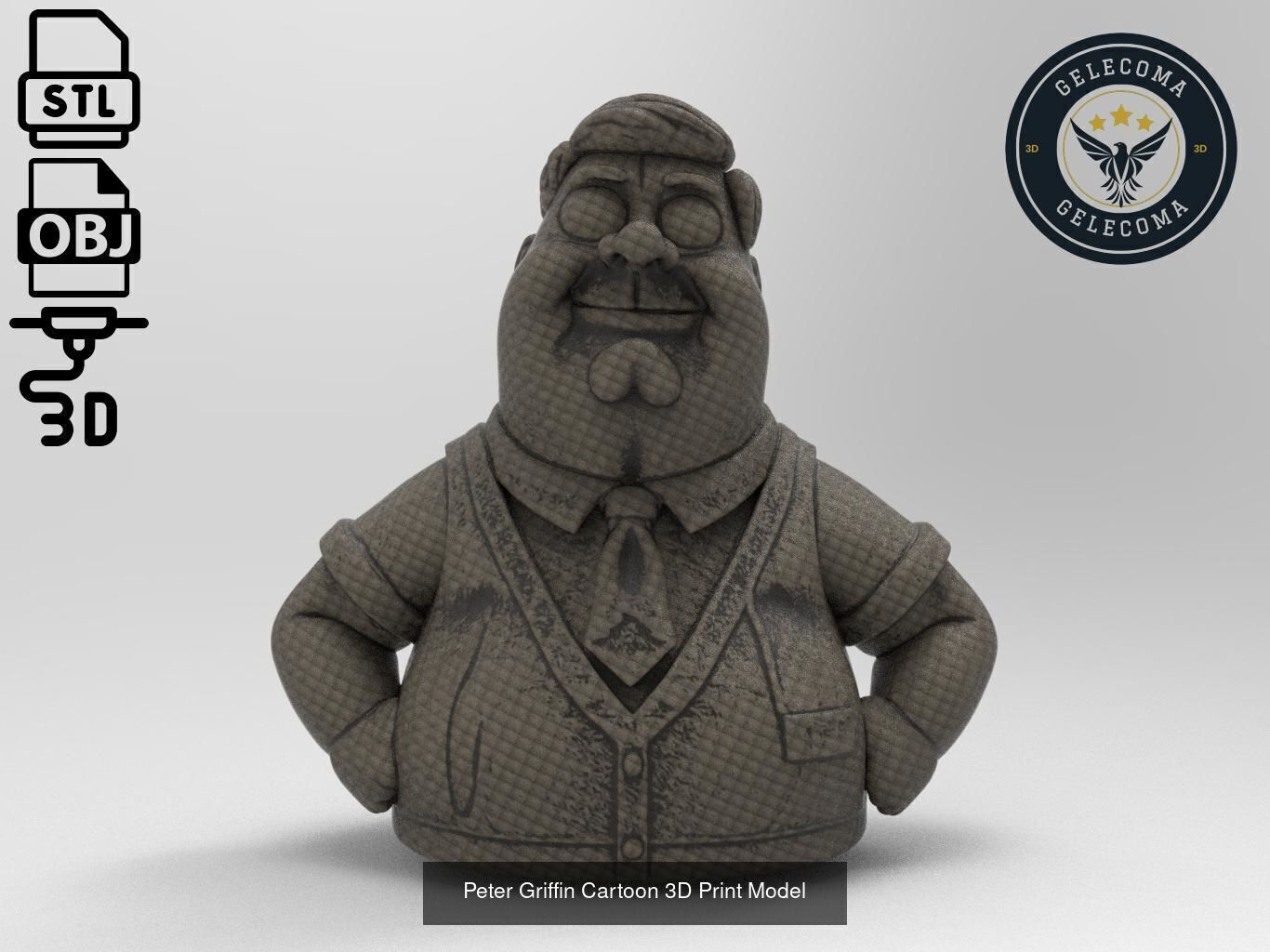 Cartoon Figure 3d Print Mega Pack 3D Model Collection_24