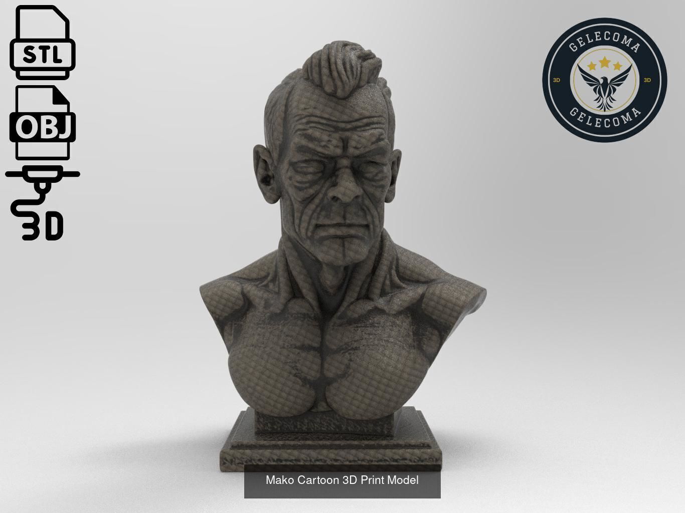 Cartoon Figure 3d Print Mega Pack 3D Model Collection_32