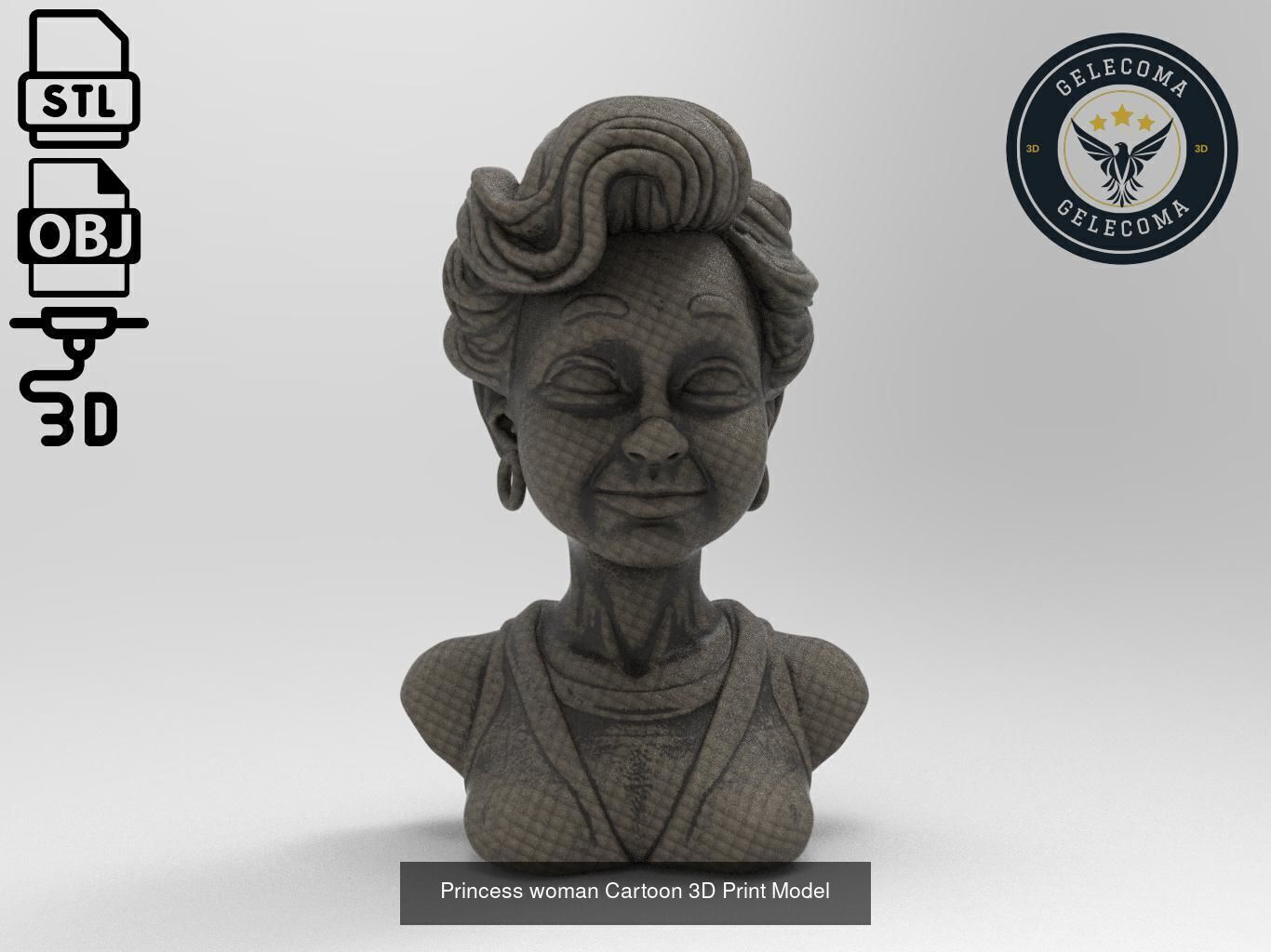 Cartoon Figure 3d Print Mega Pack 3D Model Collection_20