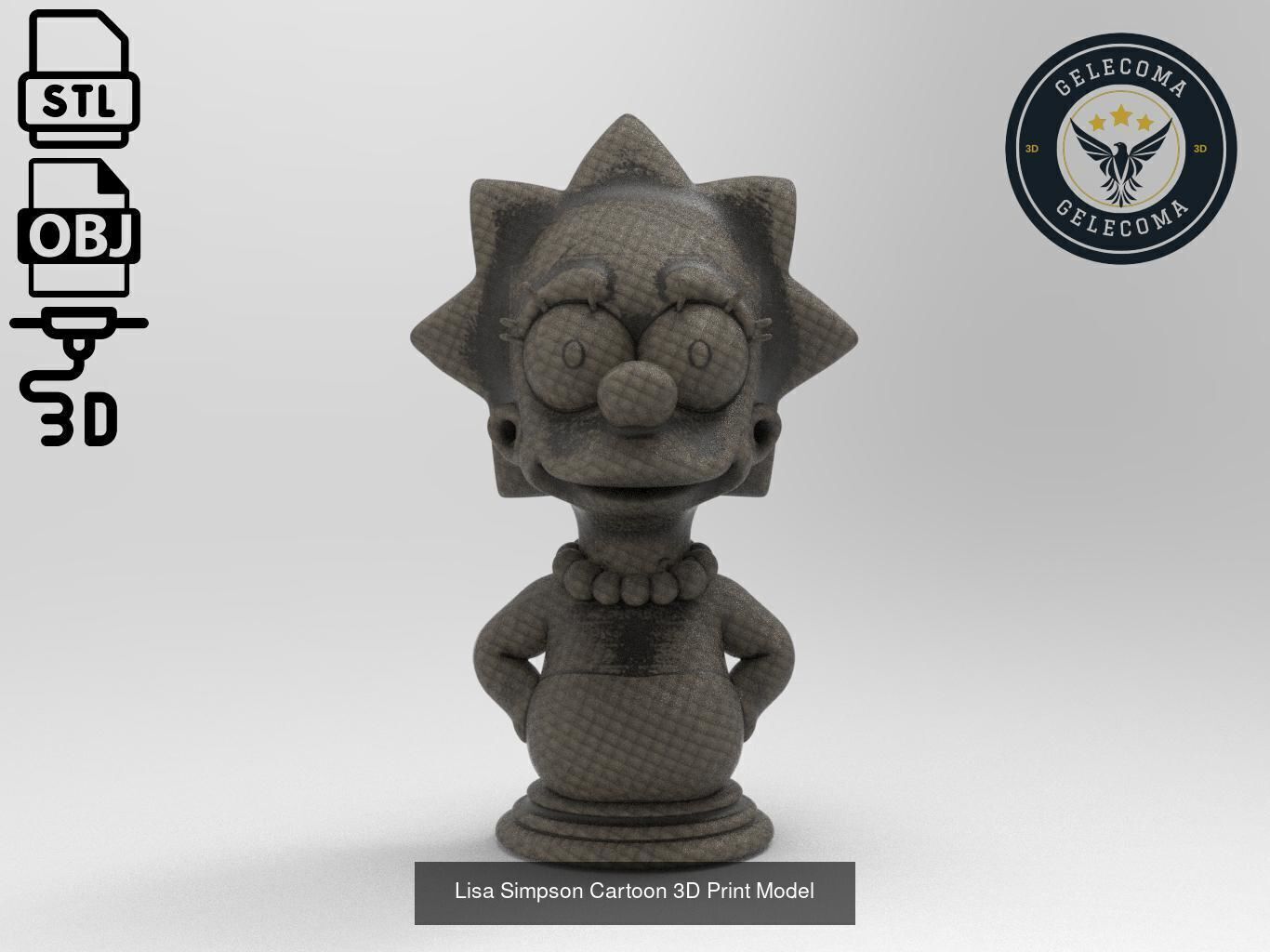 Cartoon Figure 3d Print Mega Pack 3D Model Collection_34