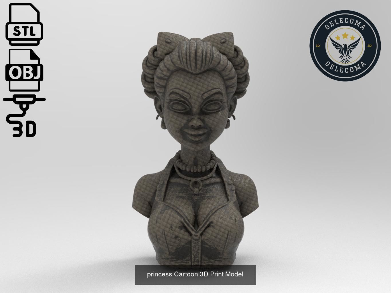 Cartoon Figure 3d Print Mega Pack 3D Model Collection_22