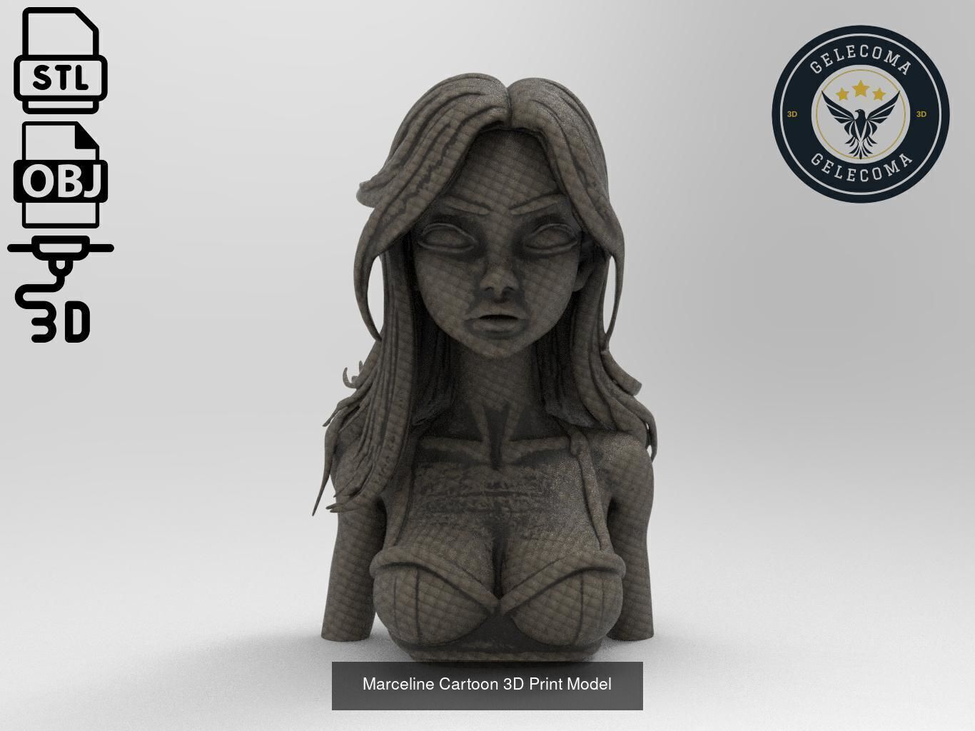 Cartoon Figure 3d Print Mega Pack 3D Model Collection_31