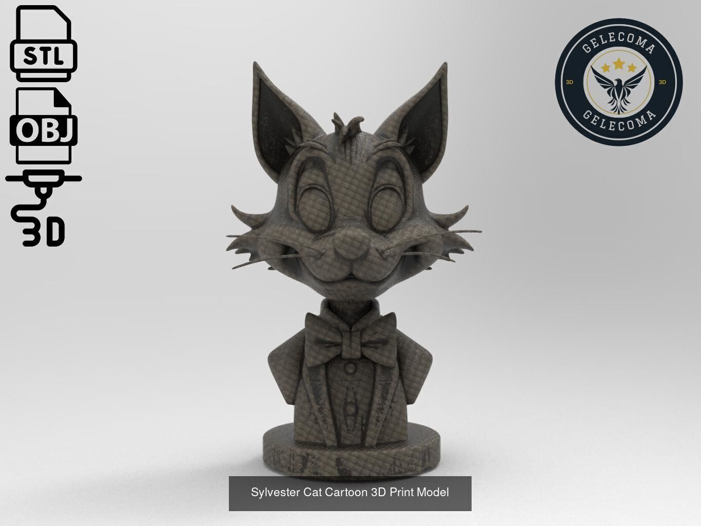 Cartoon Figure 3d Print Mega Pack 3D Model Collection_12