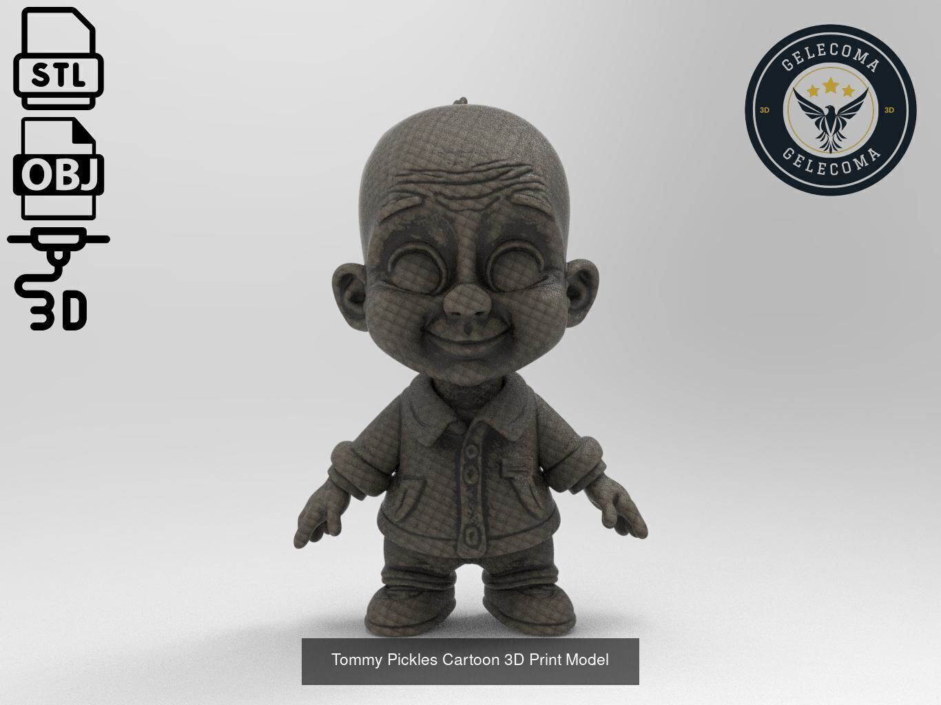 Cartoon Figure 3d Print Mega Pack 3D Model Collection_11