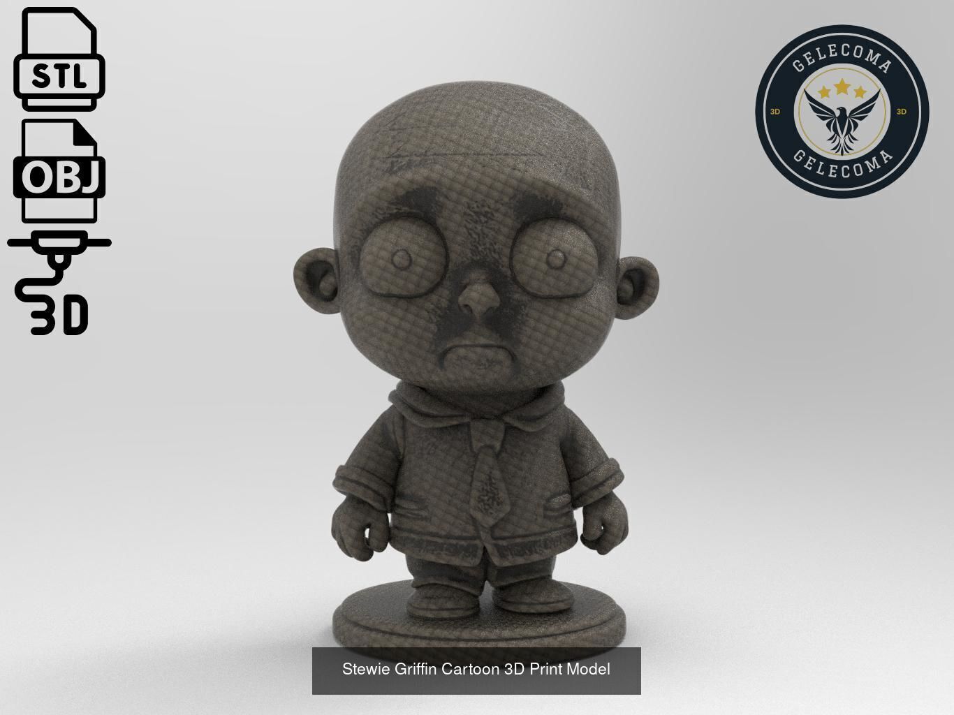 Cartoon Figure 3d Print Mega Pack 3D Model Collection_13