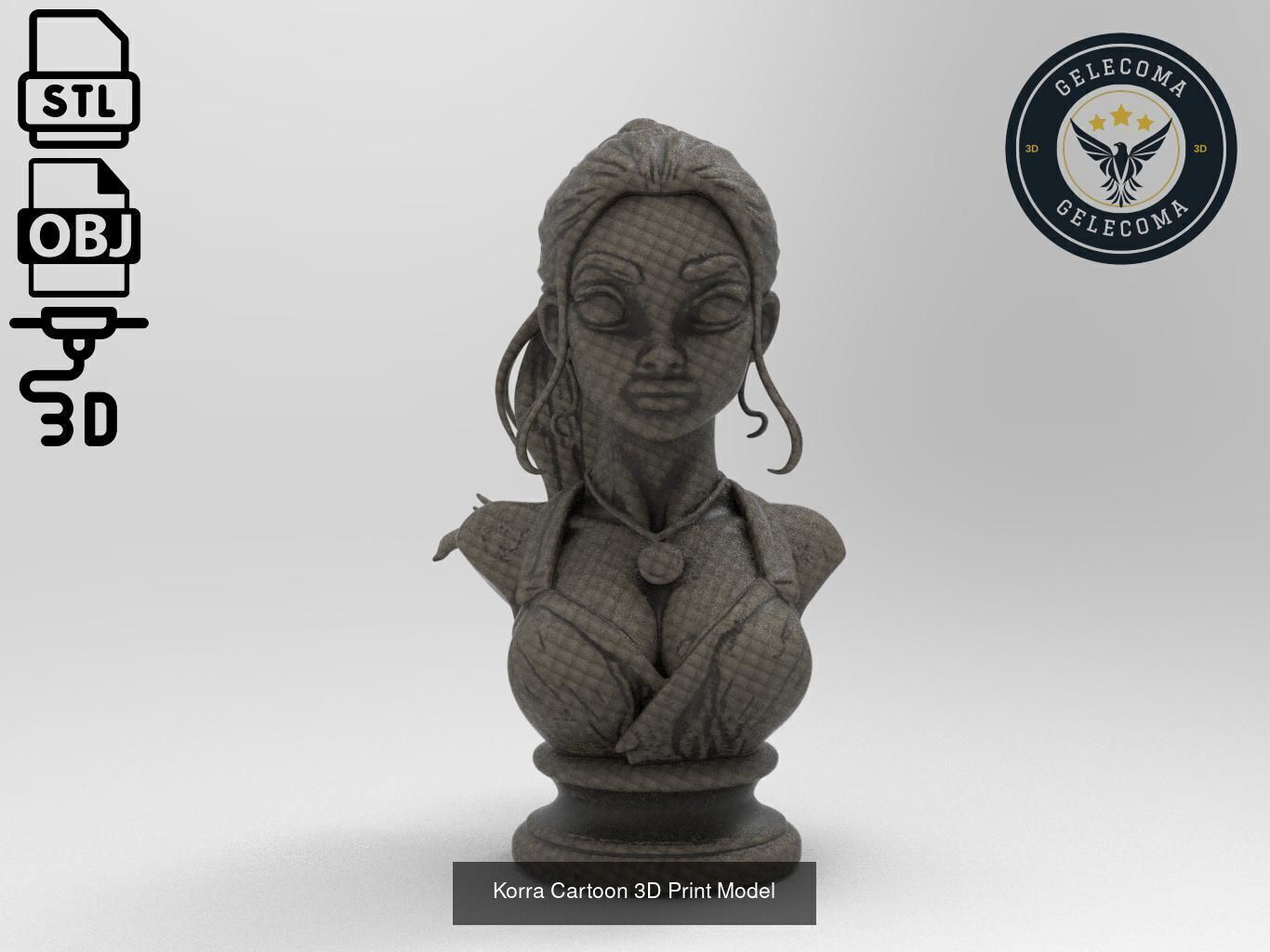 Cartoon Figure 3d Print Mega Pack 3D Model Collection_35