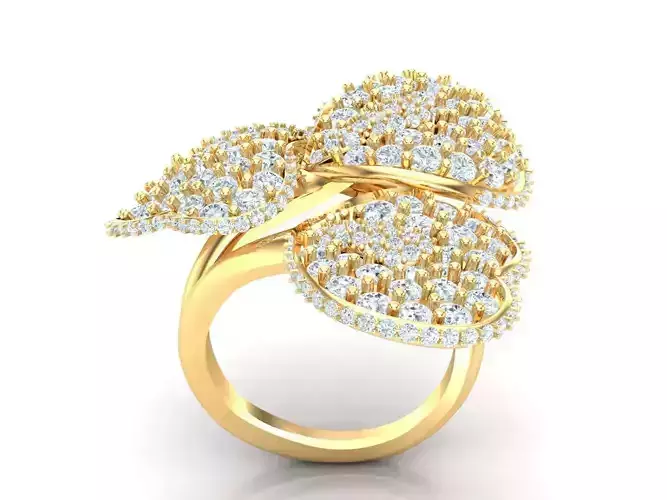 Women Ring 3DM STL 1WR244