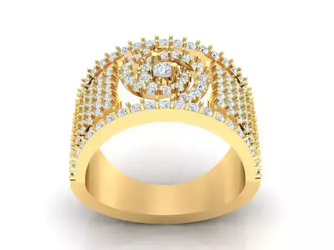 Women Ring 3DM STL 1WR239