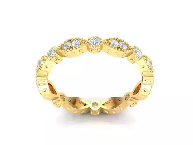 Women Ring 3DM STL 1WR238