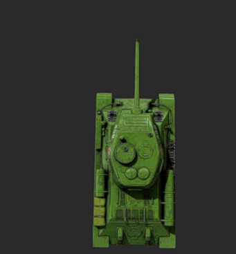 T-34-85 3D model_5