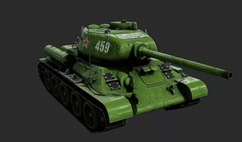 T-34-85 3D model_0