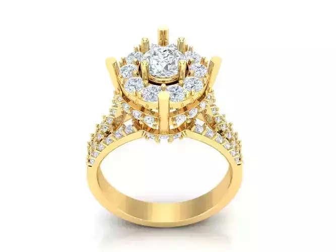 Women Ring 3DM STL 1WR236