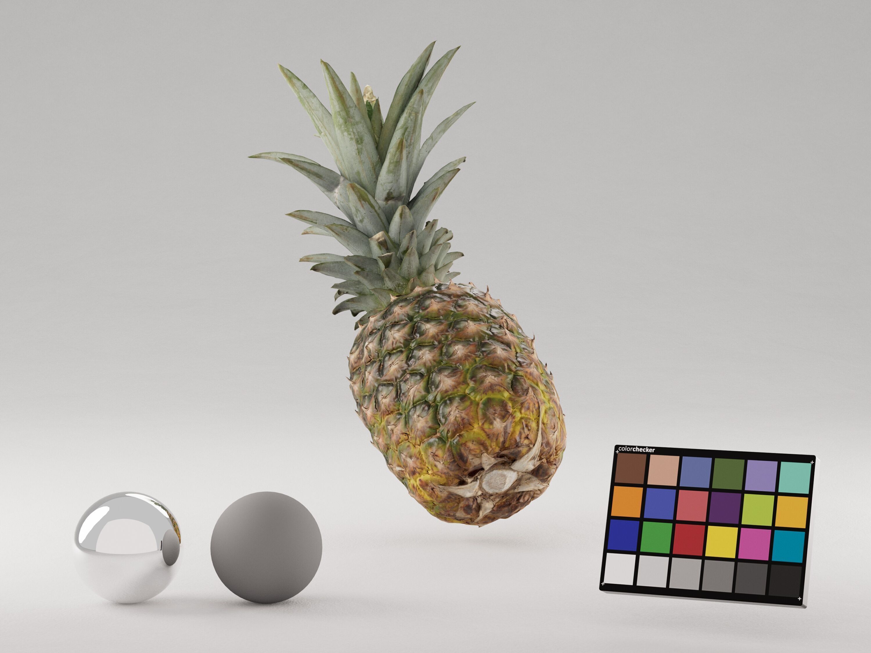 Pineapple Fruit 3D model_1