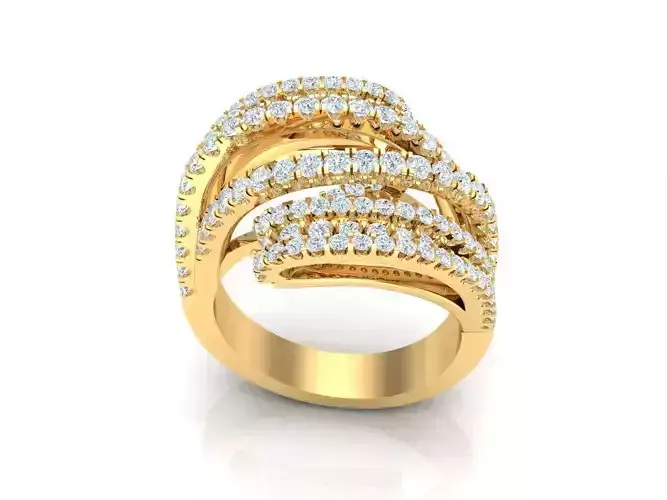 Women Ring 3DM STL 1WR234