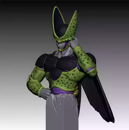 Cell bust-Drangonball Z
