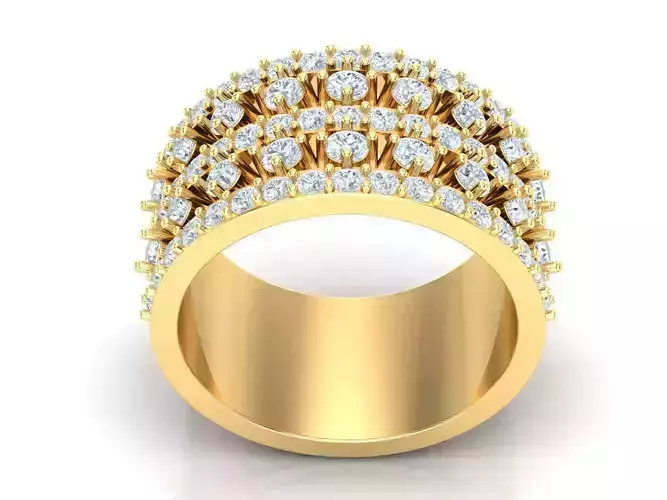 Women Ring 3DM STL 1WR228