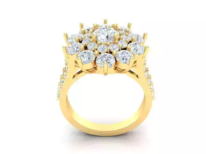 Women Ring 3DM STL 1WR223