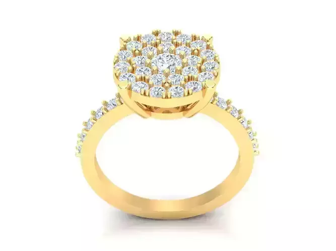 Women Ring 3DM STL 1WR222