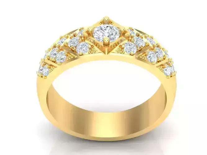 Women Ring 3DM STL 1WR217