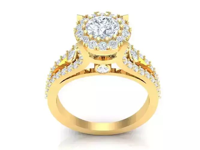 Women Ring 3DM STL 1WR212