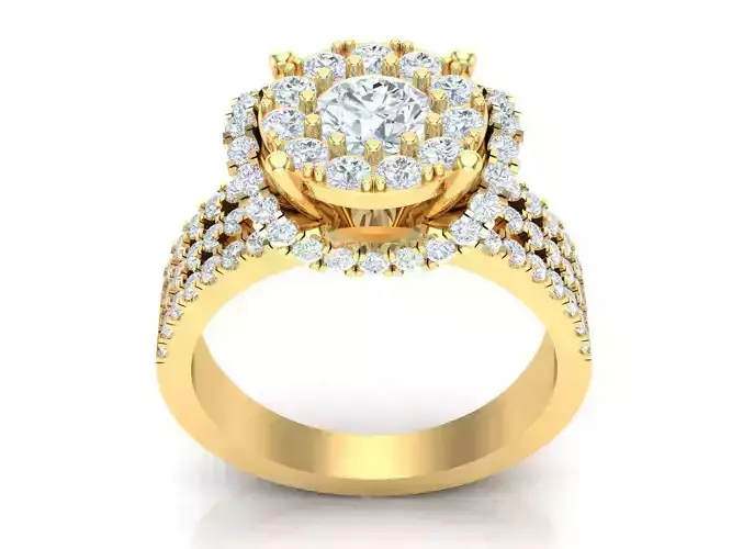 Women Ring 3DM STL 1WR210