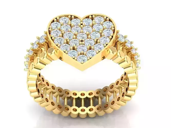 Women Ring 3DM STL 1WR197