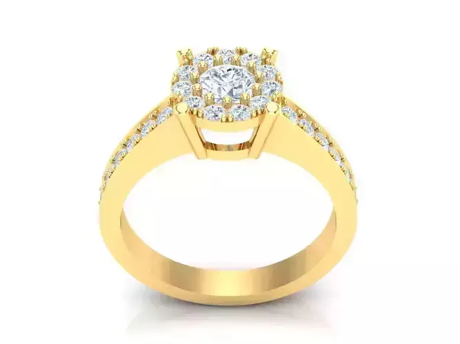 Women Ring 3DM STL 1WR195